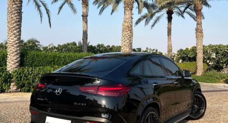 Mercedes GLE53 coupe AMG 2024 Gcc for sale