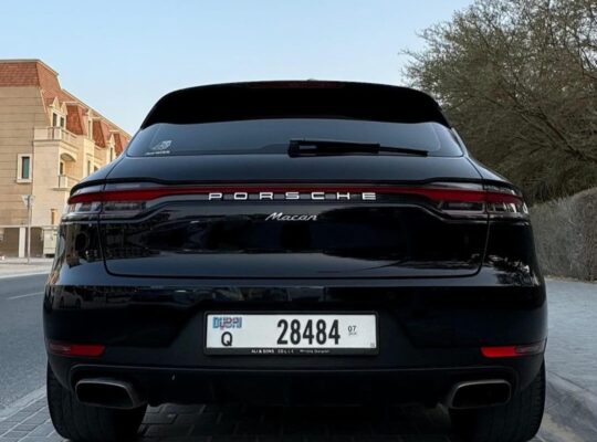 Porsche Macan 2020 Gcc in good condition