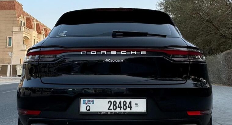 Porsche Macan 2020 Gcc in good condition