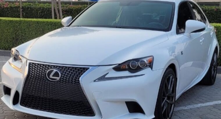 Lexus IS250 F sport 2015 USA imported for sale