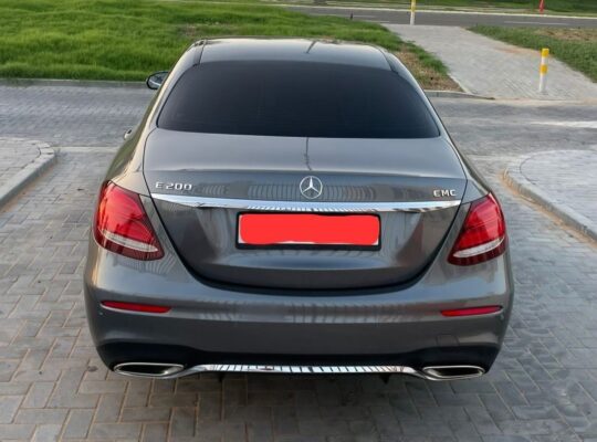 Mercedes E200 EMC 2019 Gcc for sale