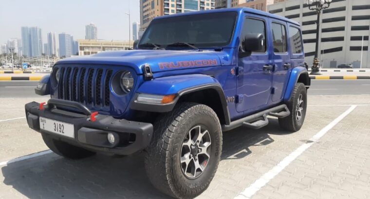 Jeep wrangler Unlimited Rubicon 2020 Gcc