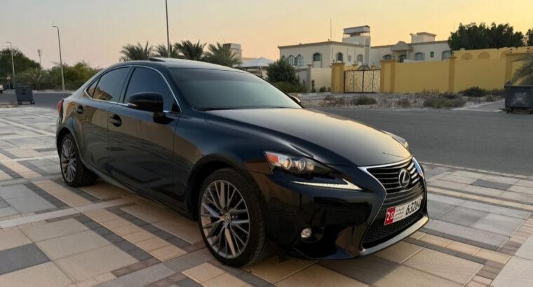 Lexus IS250 full option 2015 USA imported