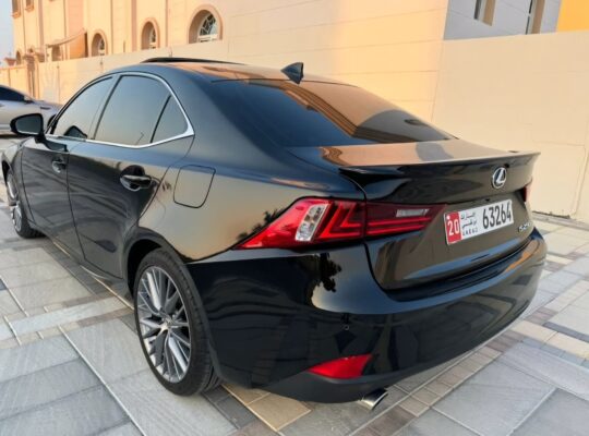 Lexus IS250 full option 2015 USA imported