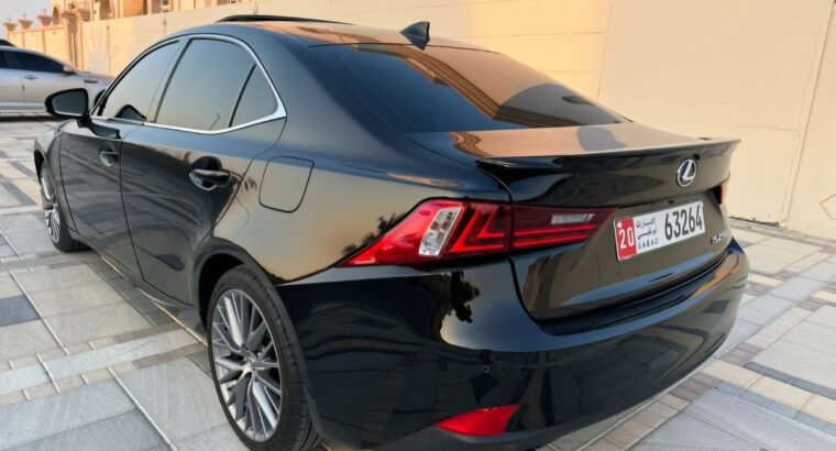 Lexus IS250 full option 2015 USA imported