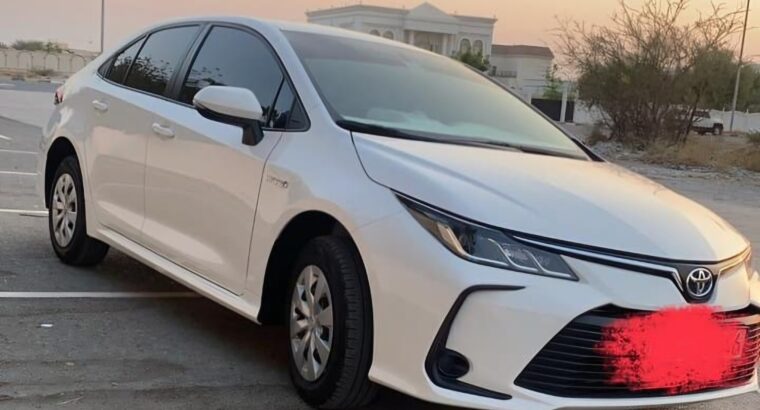 Toyota Corolla Hybrid 2024 Gcc for sale