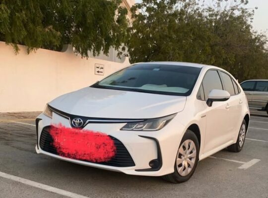 Toyota Corolla Hybrid 2024 Gcc for sale