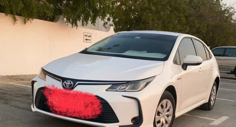 Toyota Corolla Hybrid 2024 Gcc for sale
