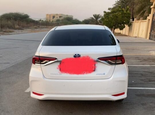 Toyota Corolla Hybrid 2024 Gcc for sale