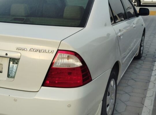 Toyota Corolla 2007 Gcc in good condition