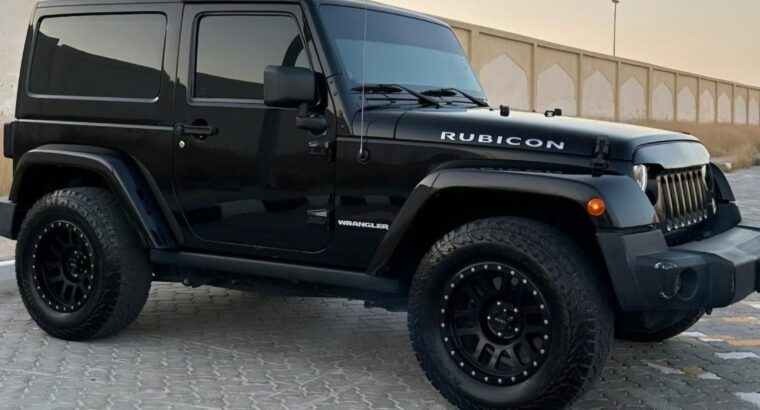 Jeep wrangler Rubicon coupe 2014 Gcc for sale