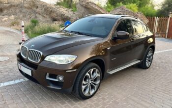 BMW X6 5.0 full option 2013 Gcc in good condition