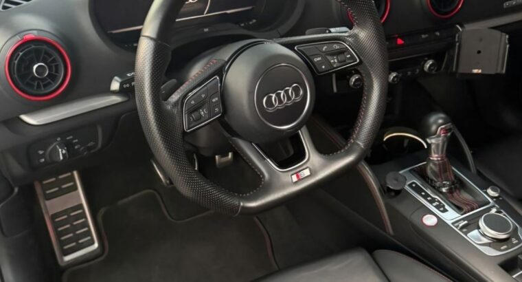 Audi S3 full option 2017 Gcc in good condition
