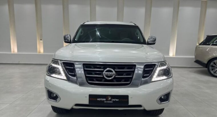 Nissan patrol mid option 2015 in good condition