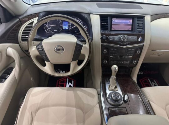 Nissan patrol mid option 2015 in good condition