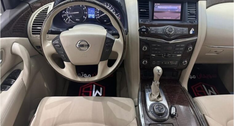Nissan patrol mid option 2015 in good condition