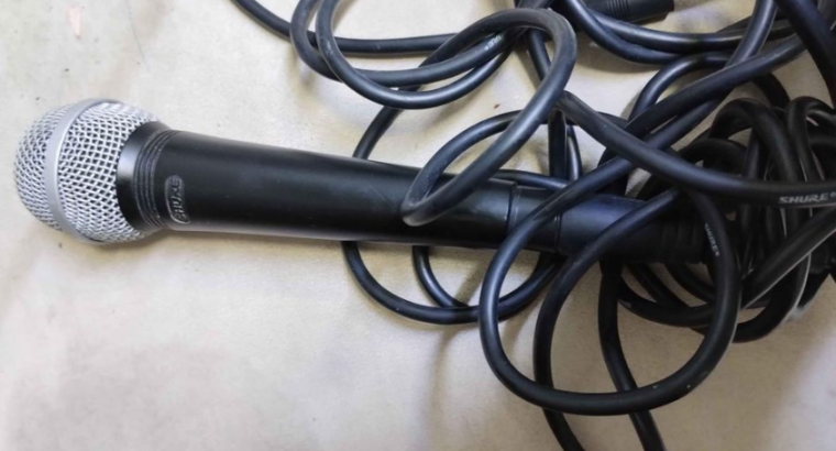 Shure 8700 mic with cable for sale