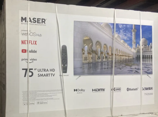 Maser 75 inch Smart TV for sale