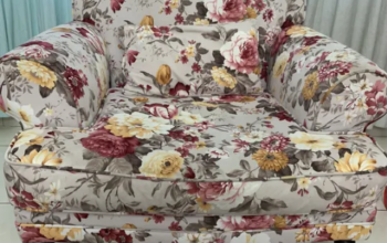 Floral armchair from 2XL furniture for sale