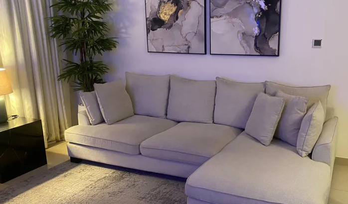 THE ONE 2-Seater Sofa with Chaise For Sale