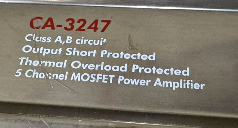 5 Channels Amplifier MOSFET POWER AMPLIFIER JDM