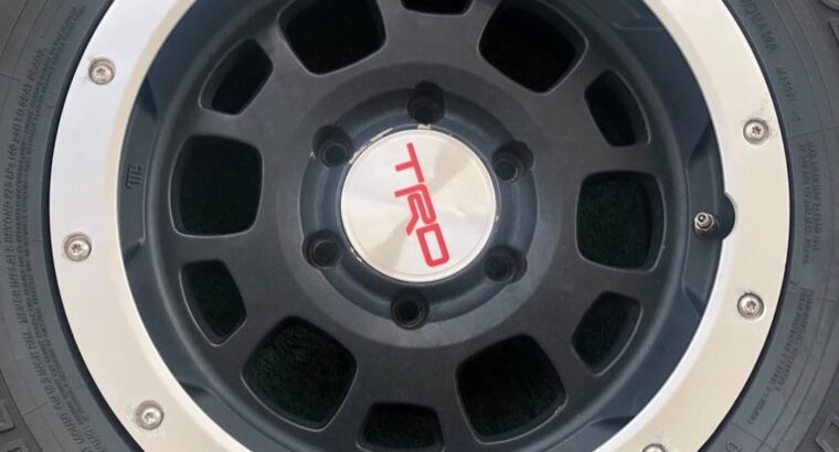 اصليات TRD للبيع 4 رنقات