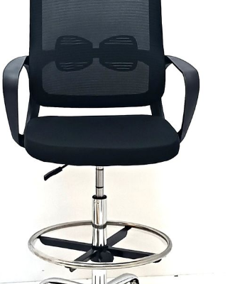 Counter Chair Black with adjustable height For Sal