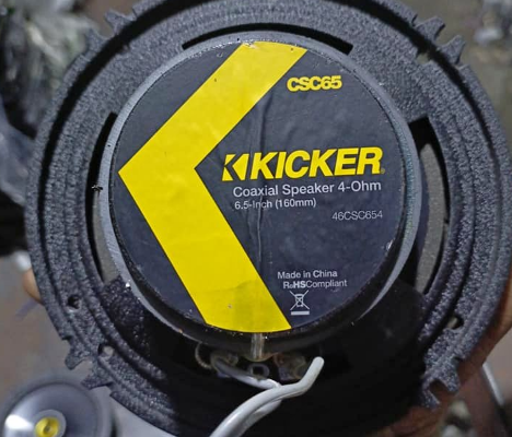 KICKER Pair (CSC65) 6.5″Inches 600 Watt 4-Ohm Car