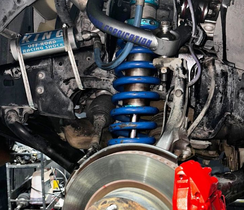 King 2.5 suspension + Total chaos Upper control ar