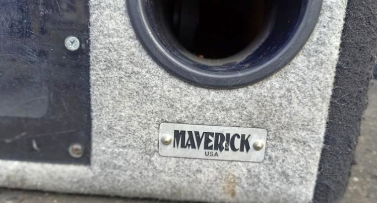 MaveRick USA 10″ Inches Double Woofer With Box Woo