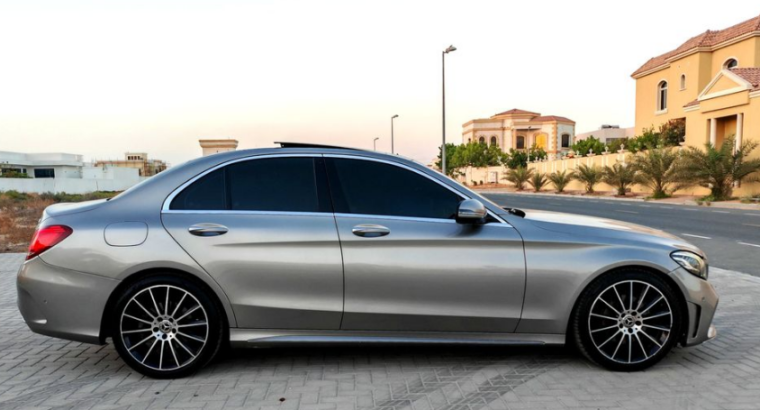 Mercedes-Benz C 200 2019 GCC In excellent conditio