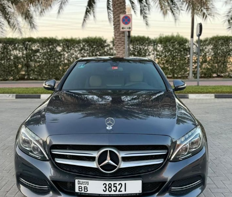 Mercedes C200 2015 GCC full option For Sale