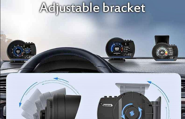 OBD+GPS GAUGE WITH 9 DISPLAYS FEATURES FOR SALE