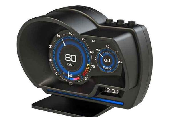 OBD+GPS GAUGE WITH 9 DISPLAYS FEATURES FOR SALE