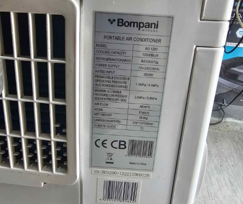 Portable AC Bompani For Sale