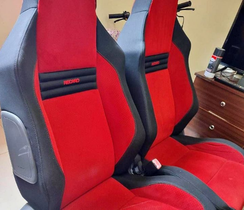 Original Recaro seat with rails air bags and many