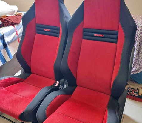 Original Recaro seat with rails air bags and many