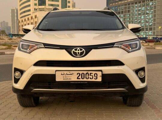 Toyota Rav4 VXR 2018 Gcc for sale