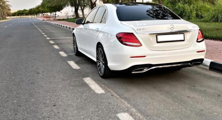 Mercedes E300 full option 2017 USA imported