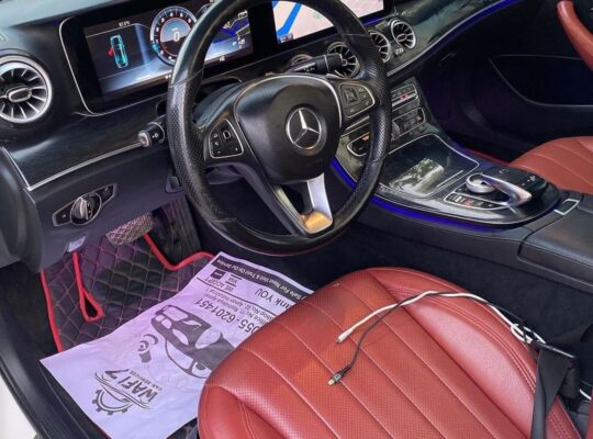 Mercedes E300 full option 2017 USA imported