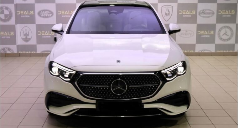 Mercedes E300 full option 2024 Gcc for sale