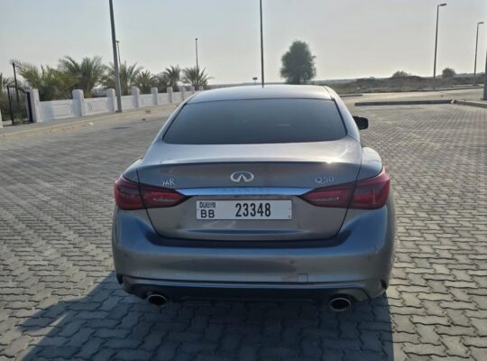 Infiniti Q50 T 3.0 Gcc 2020 in good condition