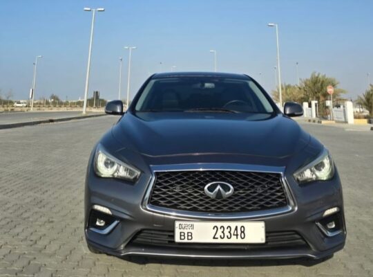 Infiniti Q50 T 3.0 Gcc 2020 in good condition