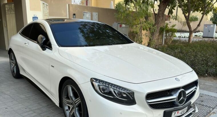 Mercedes S500 coupe Edition one Gcc 2015 for sale