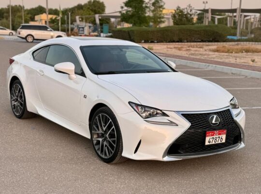 Lexus RC200T full option 2017 USA imported