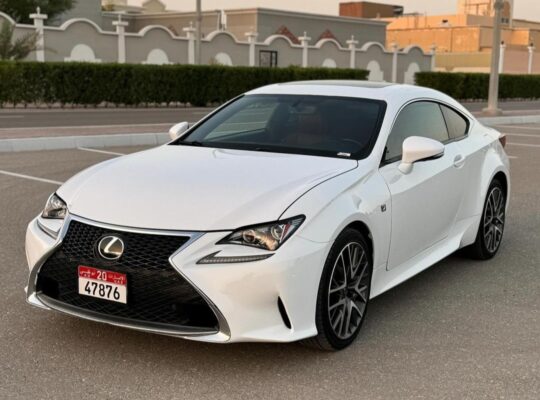 Lexus RC200T full option 2017 USA imported