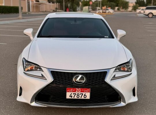 Lexus RC200T full option 2017 USA imported