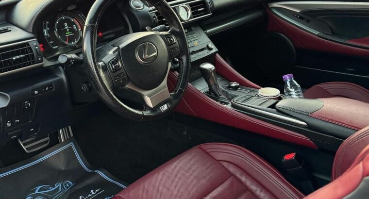 Lexus RC200T full option 2017 USA imported