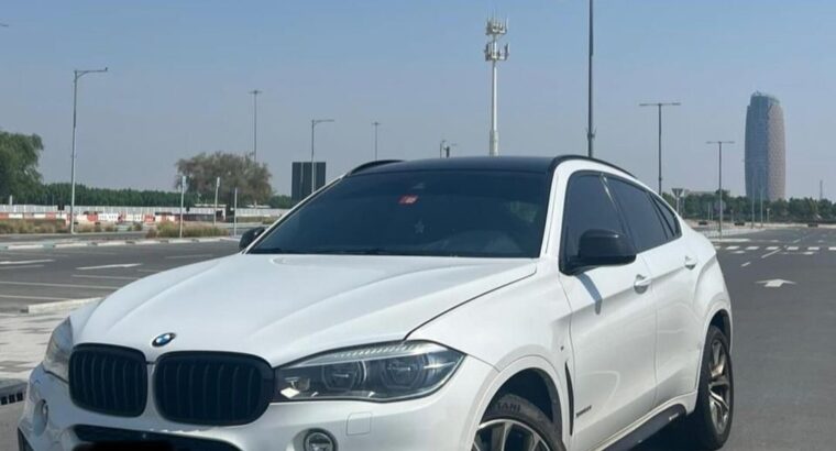 BMW X6 Xdrive 50i Gcc 2015 full option for sale
