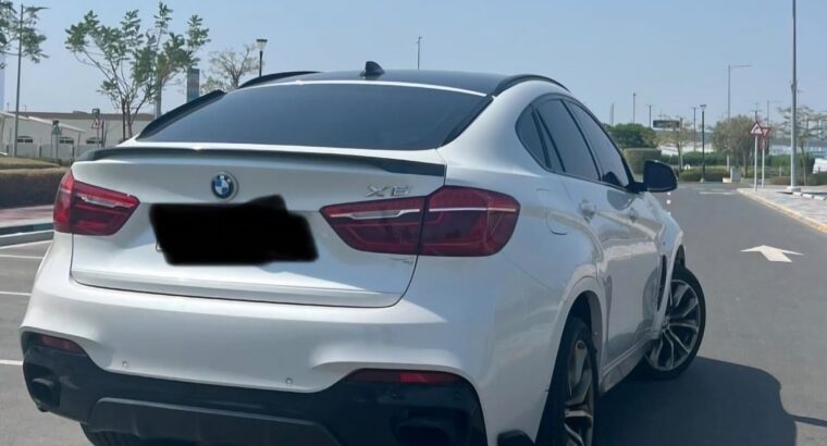 BMW X6 Xdrive 50i Gcc 2015 full option for sale